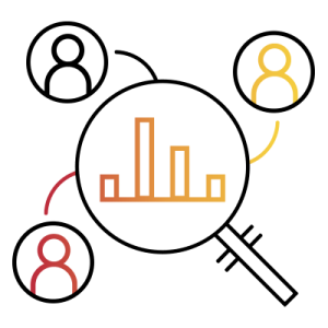 logo cx, analytics investigación